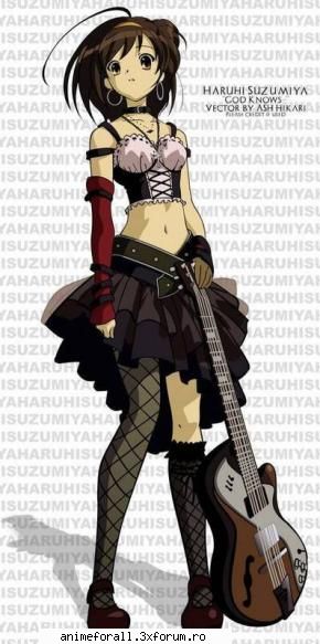 1. Haruhi Suzumiya - fata_iadului - The Melancoly of Haruhi Suzumia