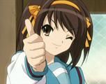 1. Haruhi Suzumiya - fata_iadului - The Melancoly of Haruhi Suzumia