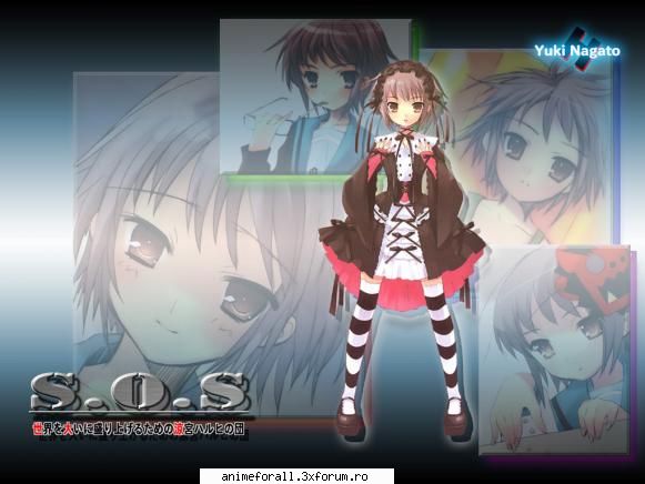 2. Yuki Nagato - fata_iadului - The Melancoly of Haruhi Suzumia