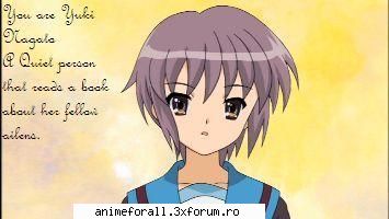 2. Yuki Nagato - fata_iadului - The Melancoly of Haruhi Suzumia