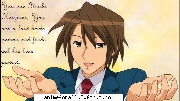 8. Itsuki Koizumi - fata_iadului - The Melancoly of Haruhi Suzumia