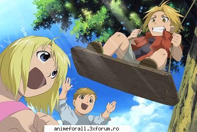 Galerie - una cu Winry,Ed si Al cand erau mici - ~Full Metal Alchemist~