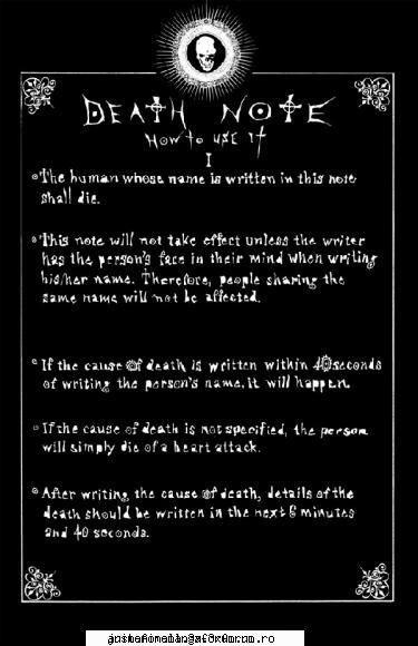 Galerie! - fata_iadului - Death Note